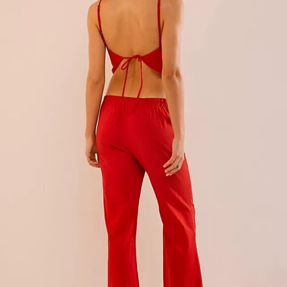 Everything I Need Linen Set - Free People Size MED - Picture 2 of 3